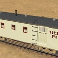 V&T coach-caboose No 9 (as built)
